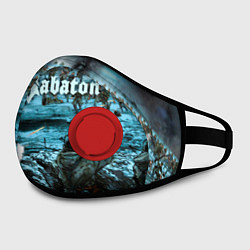 Маска с клапаном Sabaton, цвет: 3D-красный — фото 2