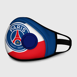 Маска с клапаном Paris Saint-Germain FC, цвет: 3D-синий — фото 2