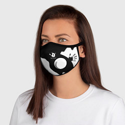 Маска с клапаном TES WE KNOW МЫ ЗНАЕМ, цвет: 3D-белый