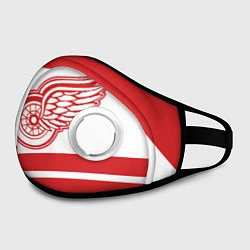 Маска с клапаном Detroit Red Wings, цвет: 3D-белый — фото 2