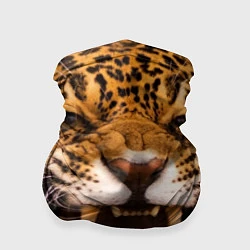 Бандана-труба Ярость леопарда, цвет: 3D-принт