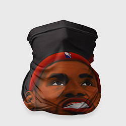 Бандана-труба LeBron Smile, цвет: 3D-принт