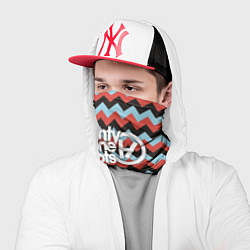 Бандана-труба 21 pilots, цвет: 3D-принт — фото 2