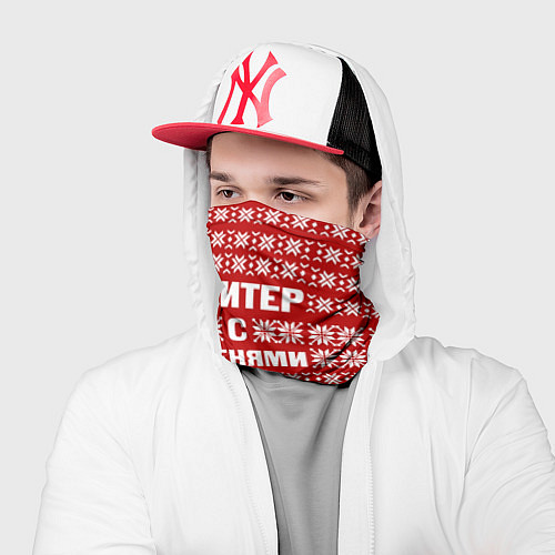 Бандана Паттерн с оленями / 3D-принт – фото 2