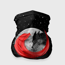 Бандана-труба Красная шапочка, цвет: 3D-принт