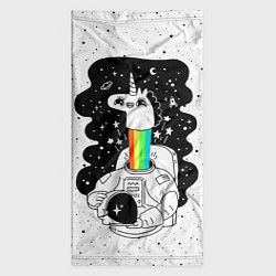 Бандана-труба Единорог астронавт, цвет: 3D-принт — фото 2