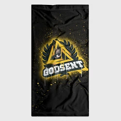 Бандана-труба Godsent: Black collection, цвет: 3D-принт — фото 2