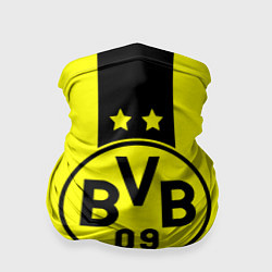 Бандана-труба BVB FC: Yellow line, цвет: 3D-принт