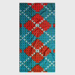 Бандана-труба Knitting pattern, цвет: 3D-принт — фото 2