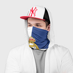 Бандана-труба Real Madrid: Blue style, цвет: 3D-принт — фото 2