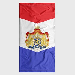 Бандана-труба Флаг и герб Голландии, цвет: 3D-принт — фото 2
