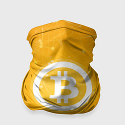 Бандана-труба Bitcoin Orange, цвет: 3D-принт