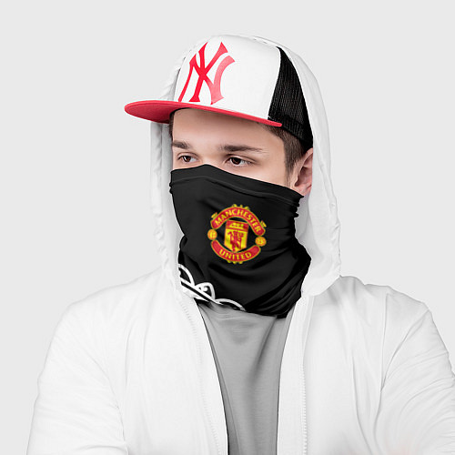 Бандана Man United: Black Collection / 3D-принт – фото 2