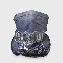 Бандана-труба ACDC пушка, цвет: 3D-принт