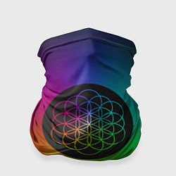 Бандана-труба Coldplay Colour, цвет: 3D-принт