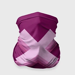 Бандана-труба The XX: Purple, цвет: 3D-принт