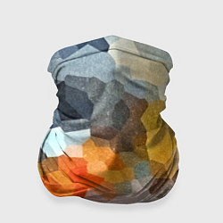 Бандана-труба Мозаика в блеске, цвет: 3D-принт