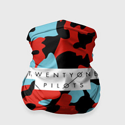 Бандана-труба TOP: Military Brand Colors, цвет: 3D-принт