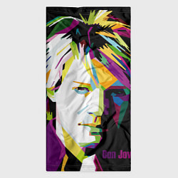 Бандана-труба Jon Bon Jovi Art, цвет: 3D-принт — фото 2