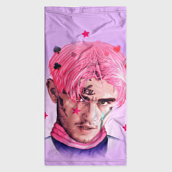 Бандана-труба Lil Peep: Pink Edition, цвет: 3D-принт — фото 2