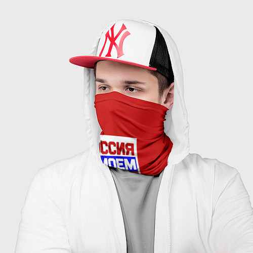 Бандана Россия в моем сердце / 3D-принт – фото 2