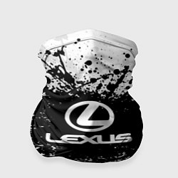 Бандана-труба Lexus: Black Spray, цвет: 3D-принт