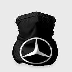 Бандана-труба Mercedes: Black Abstract, цвет: 3D-принт