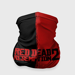 Бандана-труба RDD 2: Black & Red, цвет: 3D-принт