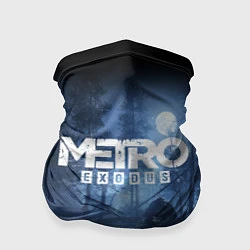 Бандана-труба Metro Exodus: Dark Moon, цвет: 3D-принт