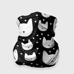 Бандана-труба Love Cats Pattern, цвет: 3D-принт