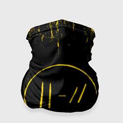Бандана-труба 21 Pilots: Yellow & Black, цвет: 3D-принт