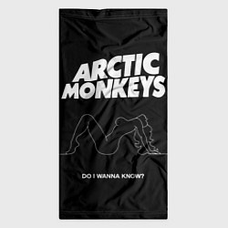 Бандана-труба Arctic Monkeys: Do i wanna know?, цвет: 3D-принт — фото 2