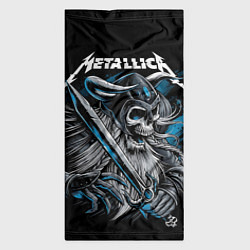 Бандана-труба Metallica, цвет: 3D-принт — фото 2