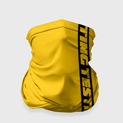Бандана-труба ASAP Rocky: Yellow Testing, цвет: 3D-принт
