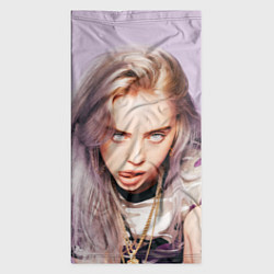 Бандана-труба Billie Eilish: Six Feet Under, цвет: 3D-принт — фото 2