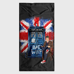Бандана-труба Doctor Who: Bad Wolf, цвет: 3D-принт — фото 2
