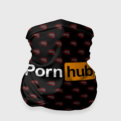 Бандана-труба PornHub, цвет: 3D-принт