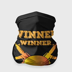 Бандана-труба Winner Chicken Dinner, цвет: 3D-принт