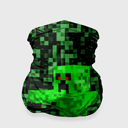 Бандана-труба MINECRAFT CREEPER, цвет: 3D-принт