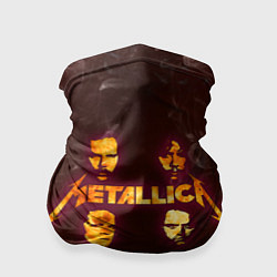 Бандана-труба Metallica, цвет: 3D-принт