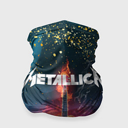 Бандана-труба Metallicaспина, цвет: 3D-принт