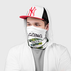 Бандана-труба Off-White: Keep Going, цвет: 3D-принт — фото 2