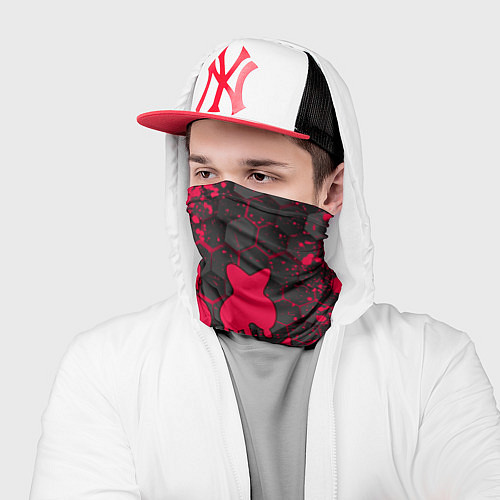 Бандана Marshmello / 3D-принт – фото 2