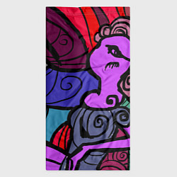 Бандана-труба Девушка, цвет: 3D-принт — фото 2