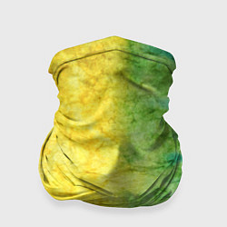 Бандана-труба Разноцветный акварель градиент, цвет: 3D-принт