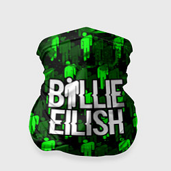 Бандана-труба BILLIE EILISH, цвет: 3D-принт