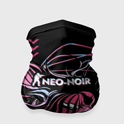 Бандана-труба Cs:go Neo-Noir cuberpunk Style киберпанк, цвет: 3D-принт