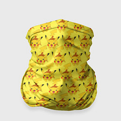 Бандана-труба Pikachu БОМБИНГ, цвет: 3D-принт