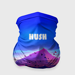 Бандана-труба HUSH, цвет: 3D-принт