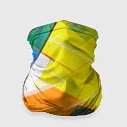 Бандана-труба Геометрический хаос, цвет: 3D-принт